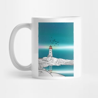 Peggys Point Lighthouse Mug